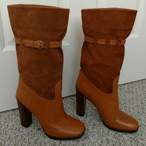 Leather Marc Jacobs tall boots size 8 1/2